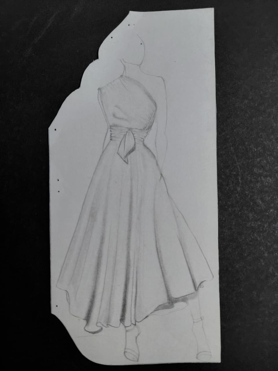 Cape skirt