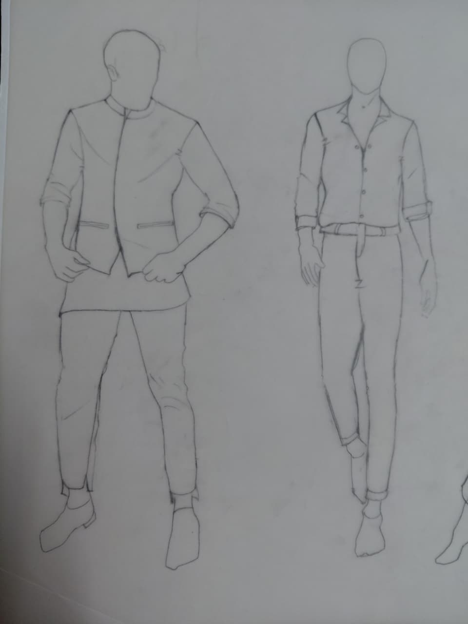 Menswear pair